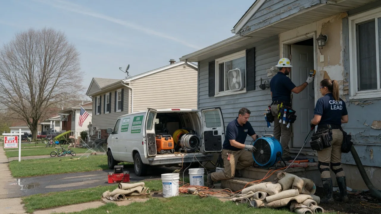 Flood Cleanup in Chase, MI near me