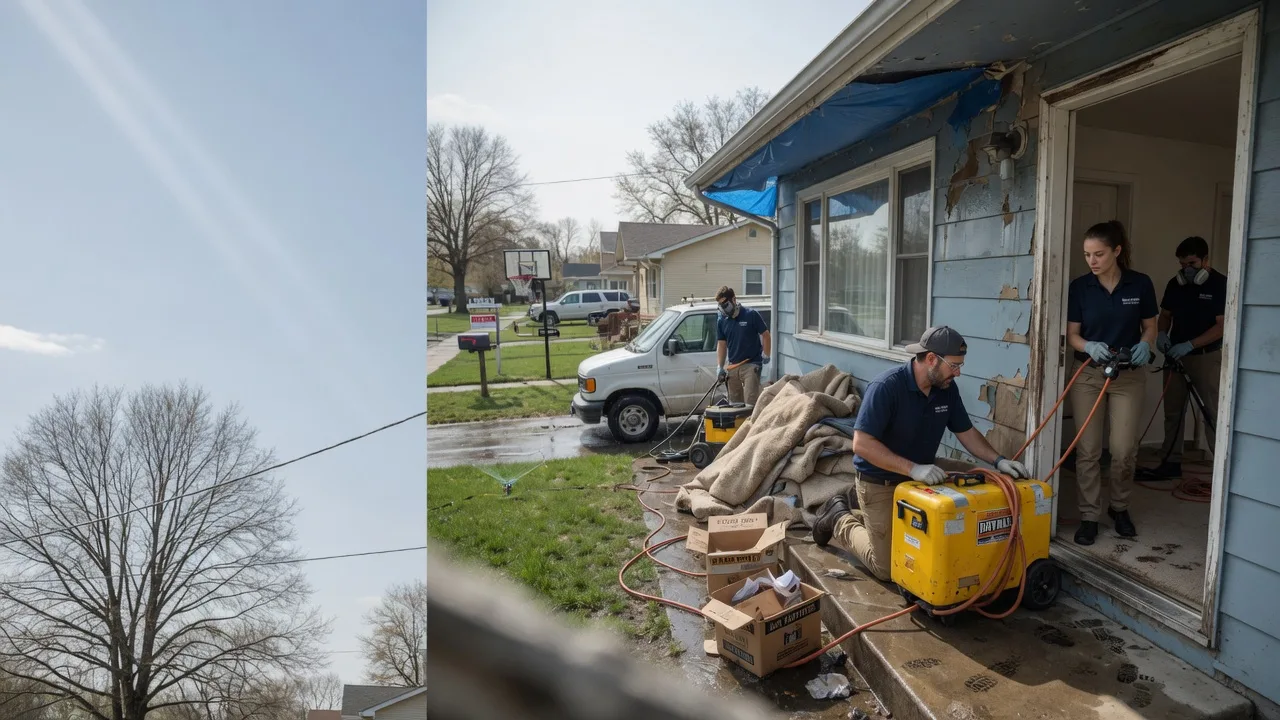 Basement Flood Cleanup in Chase, MI near me